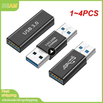 1~4PCS Laipsnis USB 3.1 C tipas Moteris į USB Moteriškas B Vyriškas ir moteriškas adapteris OTG C tipo į USB 3.0 Vyriškas moteriškas keitiklis