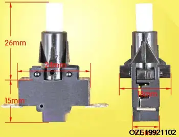 2vnt 10A 250V kištukinis jungiklis alyva užpildytam šildytuvui, ventiliatoriui ir galios valdymui - alyva užpildytas šildytuvo jungiklis