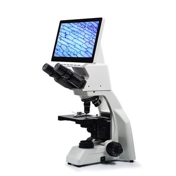 LCD801 skaitmeninis biologinis mikroskopas su baigtine optine sistema Achromatinis objektyvas 10.6