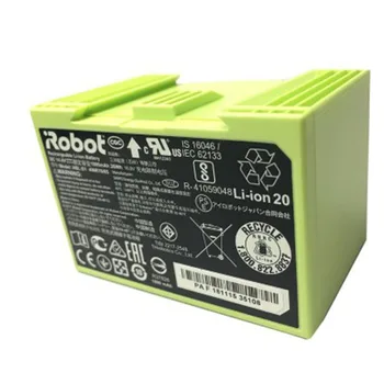 Original 14.4V 1800mAh i7 Baterijos keitimas iRobot Roomba e & i Series i7+ e5 7150 7550 i3 3150 i3+ 3550 i4 4150 dalys